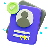 Tornar-se um membro do Vk7 é muito simples